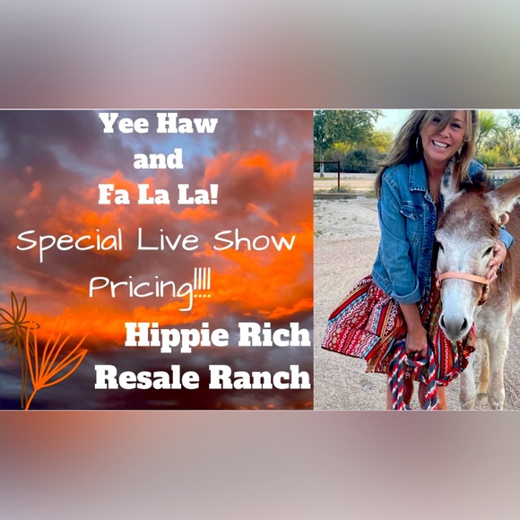 ⭐️ LIVE TONIGHT AT THE HIPPIE RICH RESALE RANCH! CRAZY SALES GALORE AND MORE! ⭐️ - Picture 5 of 6